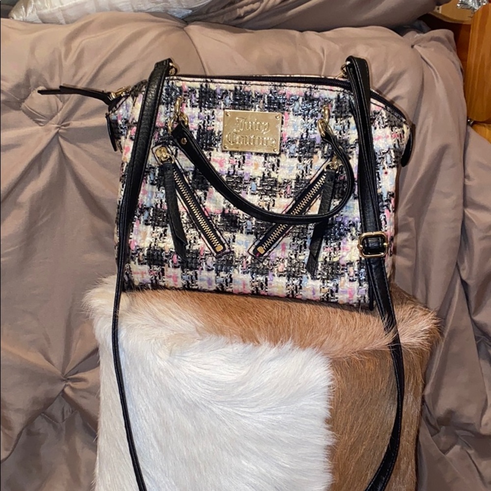 Juicy Couture plaid crossbody